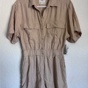Abercrombie & Fitch Linen Romper